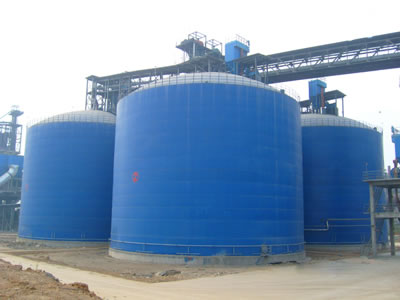 大峪镇水泥钢板库改造